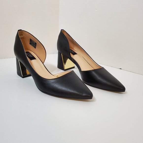 Jones New York Black Pointed Toe Candora Pumps Size 8 - Picture 7 of 8